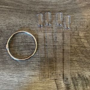 Clear Nail Swatches and Ring